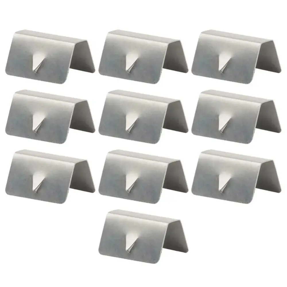 

10 шт., зажимы для дефлектора ветра из нержавеющей стали, стеклянный зажим, практичные зажимы для бровей от дождя, прочный для HEKO/SNED/G3