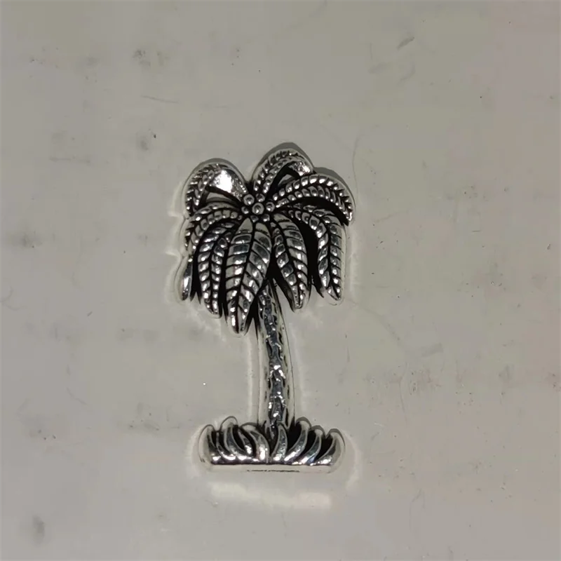 

New Arrived Silver Coconut Tree Island Metal Badge For ZP Kerosene Petrol Lighter Handmade Decor Accessory Man Birthday Gift