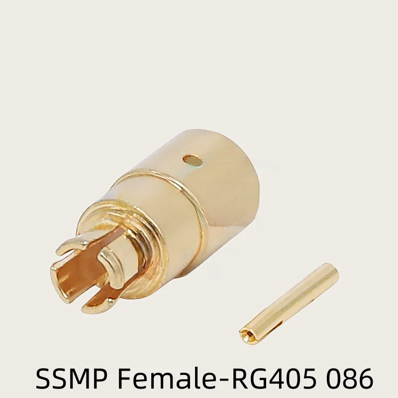 1 шт./лот SSMP женский сварочный RG405/086 полугибкий 2-проводной 18G низкая стоячая волна