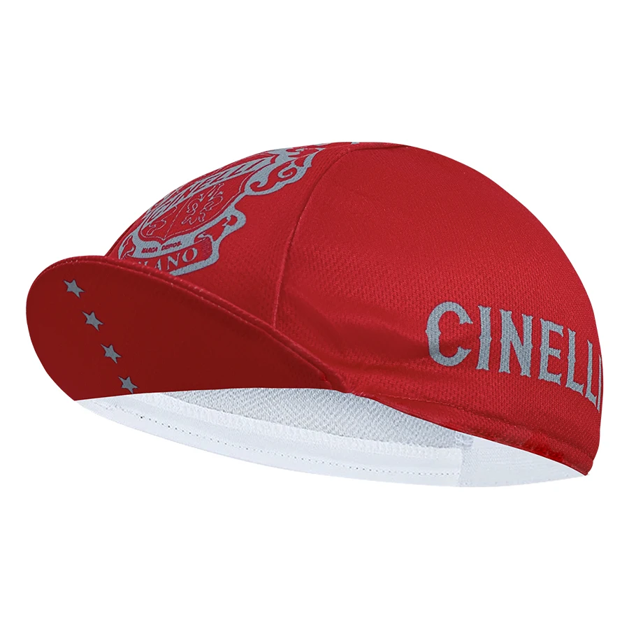 Классическая велосипедная шапка поглощающая пот из полиэстера унисекс