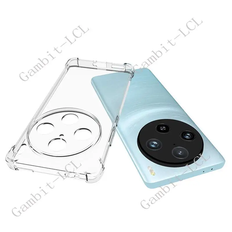 Силиконовый защитный чехол-накладка для смартфона Vivo X100 Pro X100Pro 6 78 &quot2023 V2324A V2309A