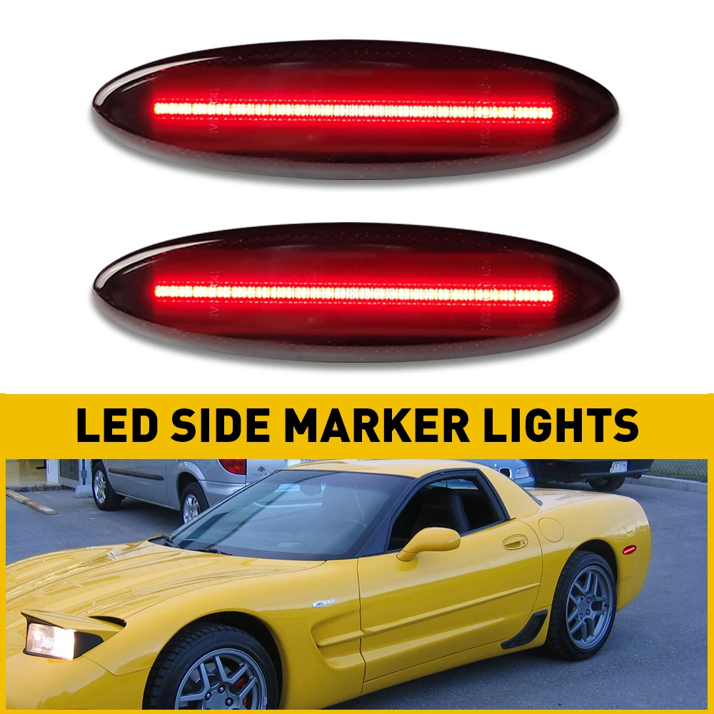 

2 шт., лампа для Chevrolet Corvette C5 1997 1998 1999 2000 2001 2002 2003