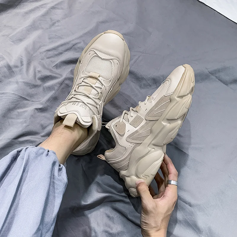 

Кожаные кроссовки в стиле Харадзюку, Повседневная модная роскошная дизайнерская спортивная обувь для мужчин и женщин, брендовая детская об...