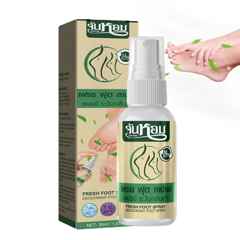 

Natural Foot Deodorizers Spray Shoes Spray Natural Odor Smell Remove Anti-sweat Athletes Feet Shoe Sock Skin Care Spray 30ml