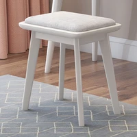 nordic dressing stool light luxury makeup chair for bedroom white solid wood makeup stools furniture muebles tabouret %d1%81%d1%82%d1%83%d0%bb %d1%81%d1%82%d1%83%d0%bb%d1%8c