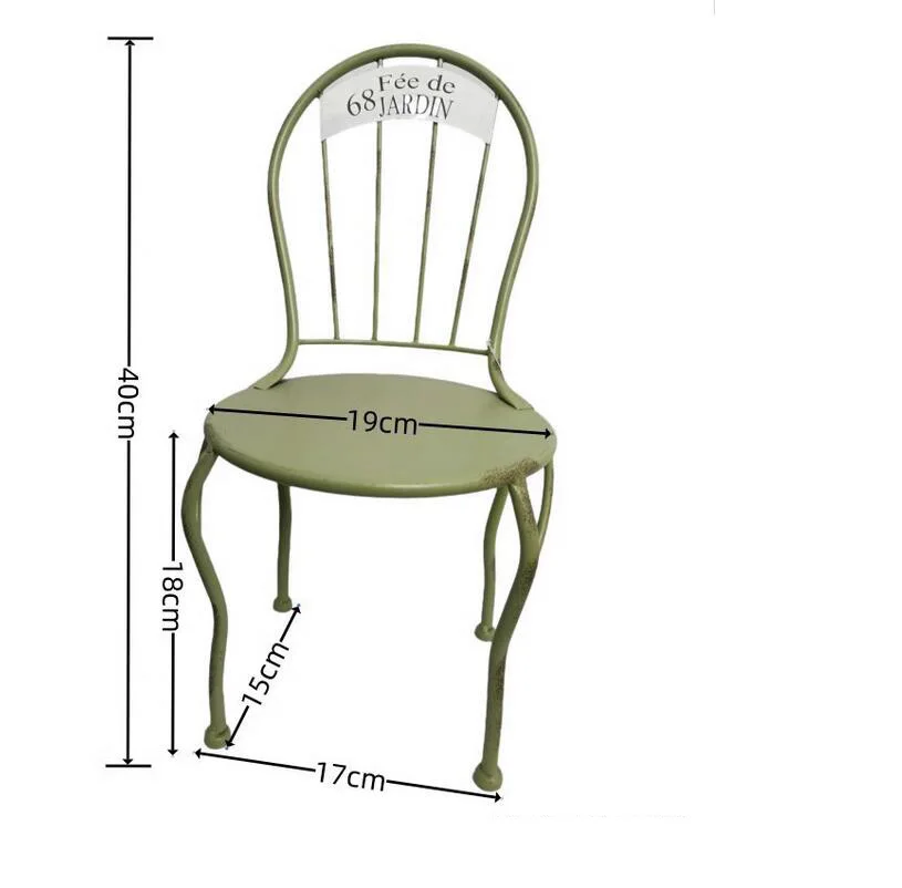 

Металлический винтажный цветочный горшок handchic