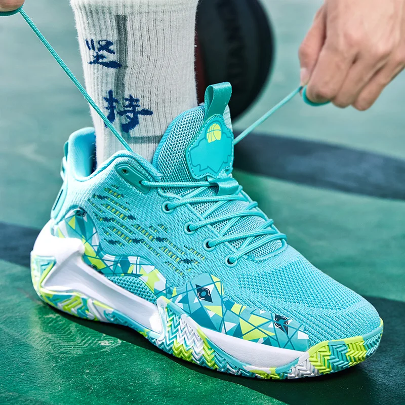 For Men Basketball Luxury Sport Running 38 To Big Sizes 45 46 47 48 Run Flat Casual Breathable Blue Color