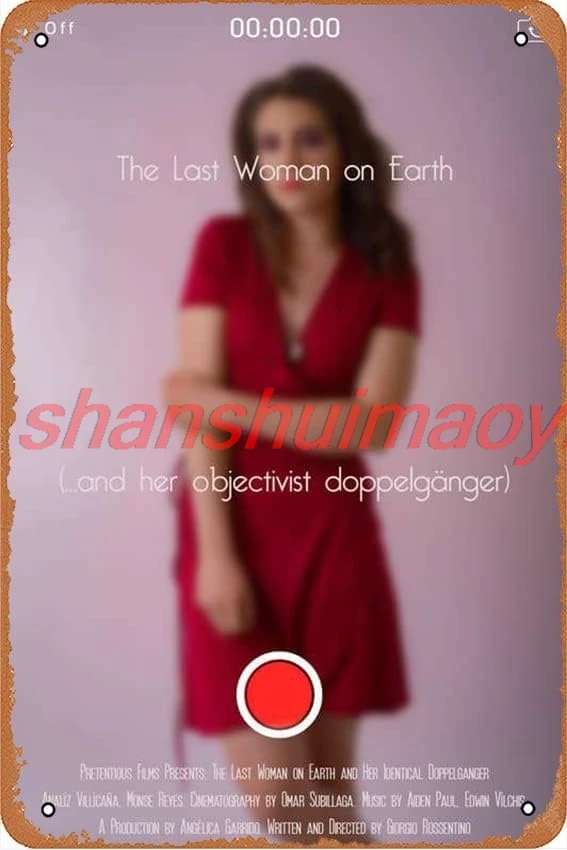 Металлические знаки из фильма &quotПоследняя женщина на Земле&quot