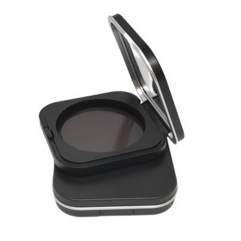 

100Pcs Empty Matte Black Magnetic Makeup Palette with 59mm Pan for Eyeshadow Lipstick Blush Powder Contour Bronzer Highlighter