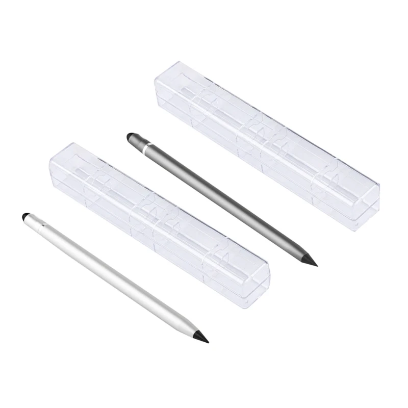 

Металлический карандаш Everlasting Pen со скрытым ластиком для офиса и путешествий N0HC