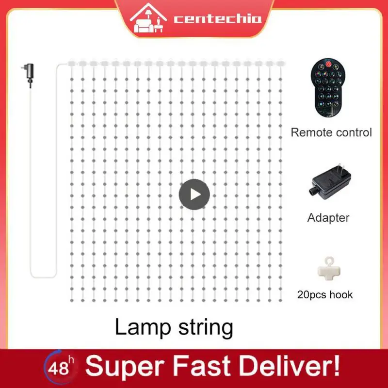 

Curtain Light Or Home New Year Lamp Portable Led Curtain Light String Us Uk Eu Rgb 2m Led Fairy String Lights Curtain Garland