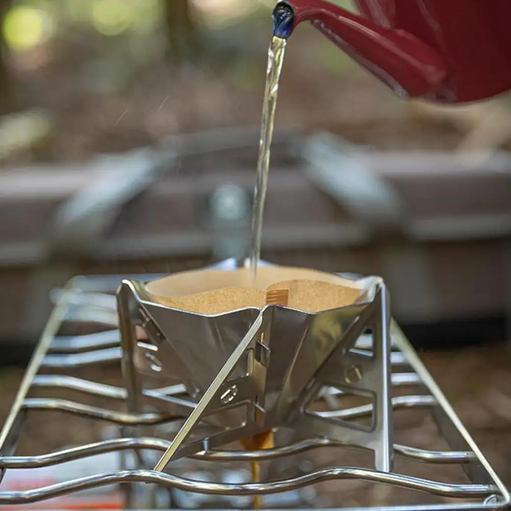 

Складной фильтр для кофе, держатель из нержавеющей стали 304