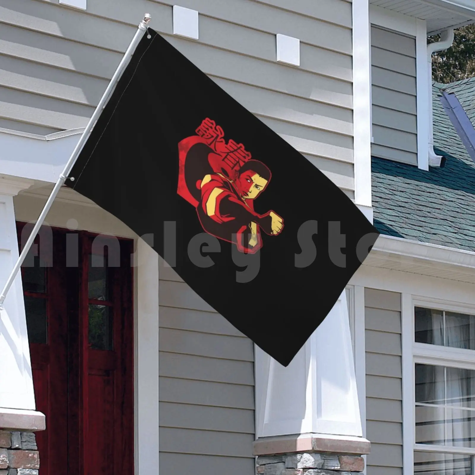 Wing Chun Ip Man Wt Kampfsport Karate Judo Sport Fighter Design Outdoor Decor Flag Car