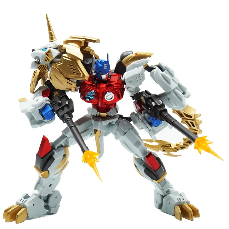 

Pangu Toys PT-03 PT03 Lion Face Commander Lio Convoy Transformation BW Action Figure Toy Model Masterpiece Deformation Car Robot