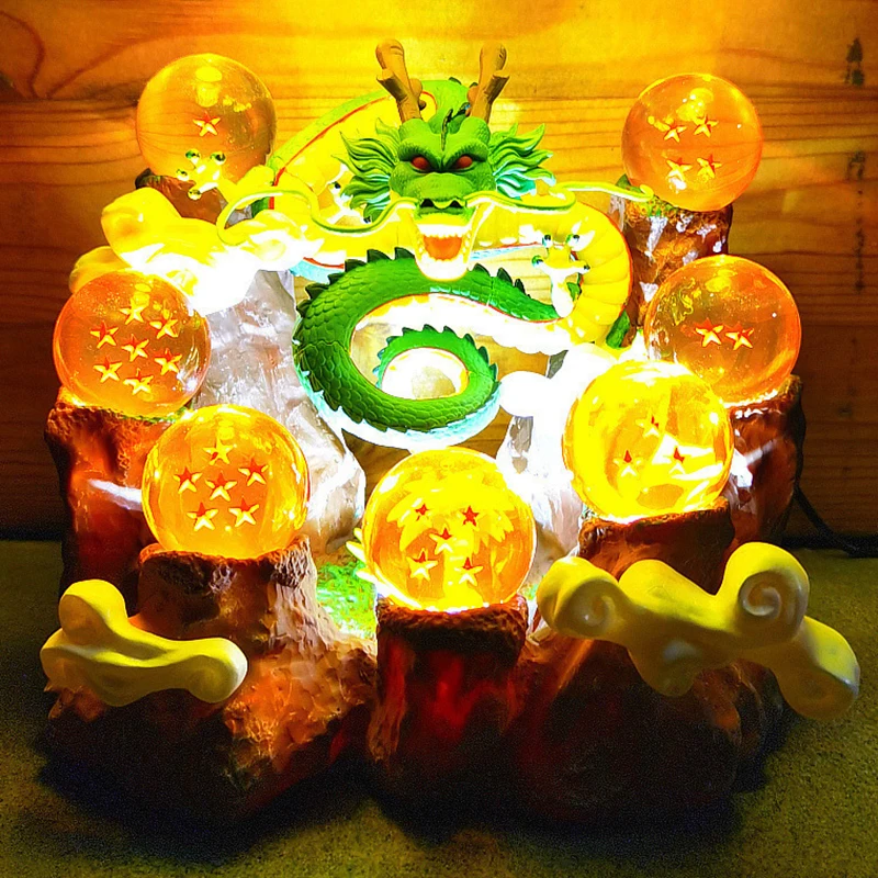 Dragon Ball Z Shenlong Figurine Anime Dbz Figura Super Saiya