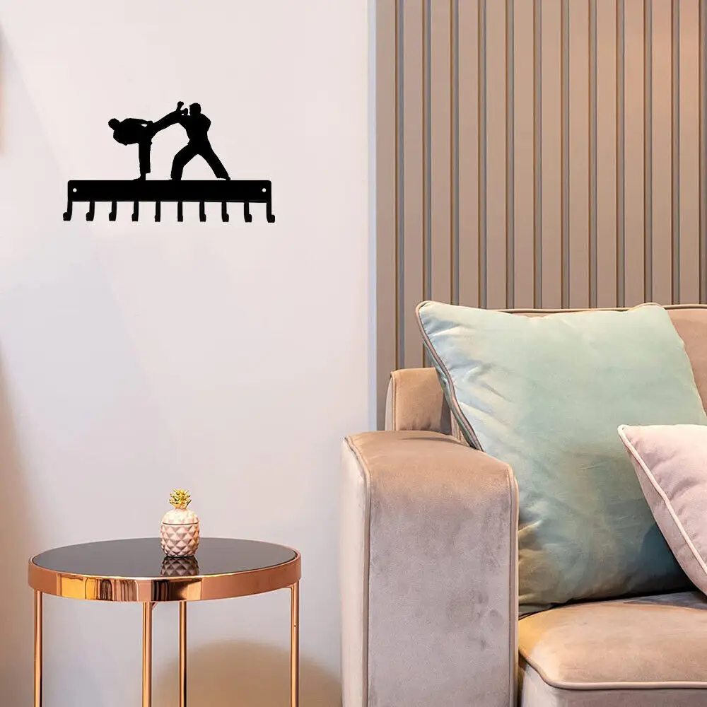 

Вешалка для медалей и ремня для карата, новинка, 14,5 дюйма, 10 крючков