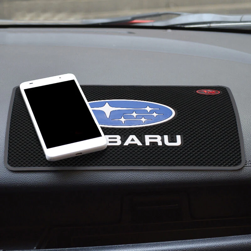 

1pc Car Accessories Anti-Slip Mat Dashboard Phone Holder Pad for Subaru Forester Impreza Crosstrek Legacy WRX STI Interior Tools