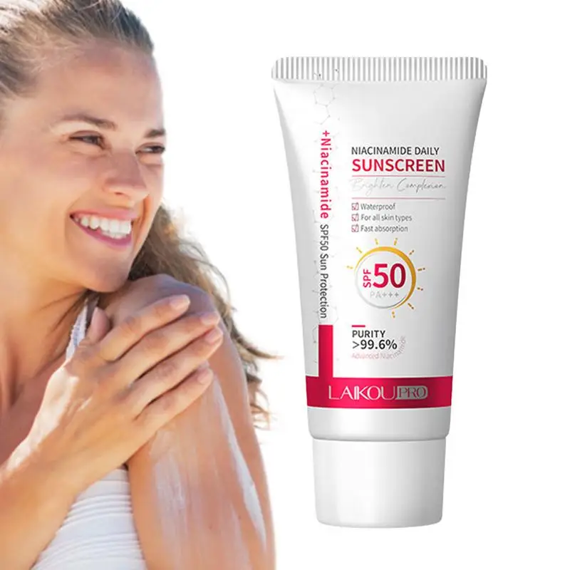 Никотинамид повседневный крем солнцезащитный для лица тела солнечный SPF50
