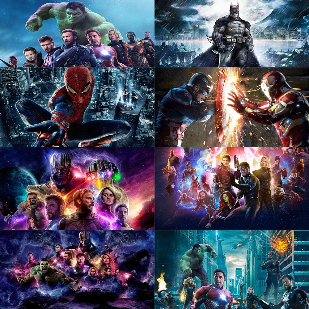 

Набор для алмазной вышивки «мстители», «Человек-паук»