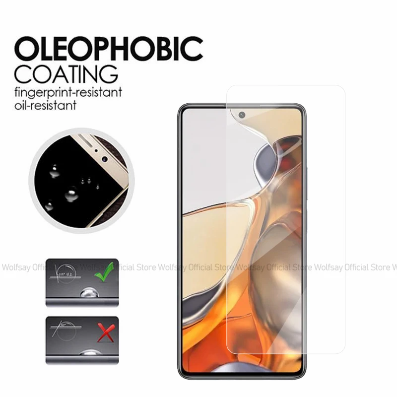 2/4 шт. Защитное стекло для экрана Xiaomi Poco M6 Plus