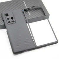 case for huawe mate x2 ultrathin fine hole 600d carbon fiber aramid anti explosion mobile phone protective cases protection