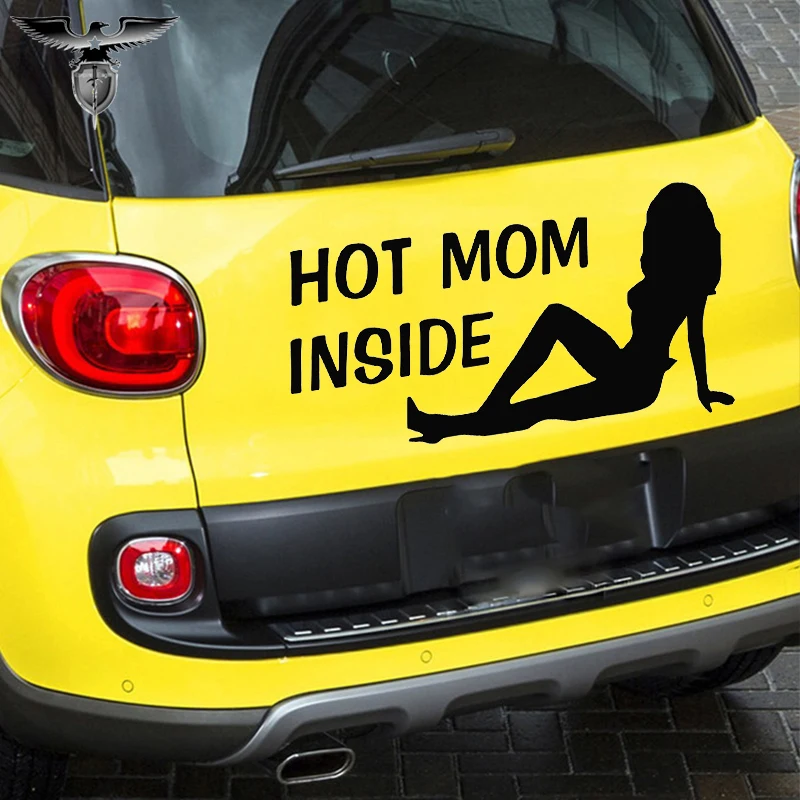

Эмпиризация 3 размера 8 цветов Горячая мама внутри сексуальная женщина креативные автомобильные стикеры бампер байдарка виниловая наклейка профессиональный продукт подарок