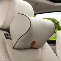Car Neck Massage Pillow Lumbar Support Cushion Car Seat Auto Accessories  Travel Relax Head Waist Support Memory Sponge Car Head