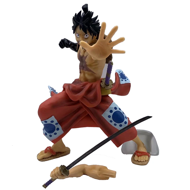 

One Piece GK Monkey D Luffy Anime Action Figures 21CM PVC Oversize Statue Quality Assurance Toys Doll Gift Fly Chop Figma
