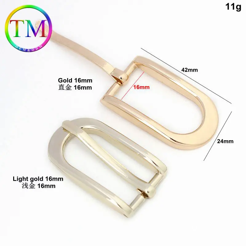 10-50Pcs Metal D Ring Pin Buckle Bags Strap Adjustment Hook Clasps Diy Bag Leather Strap Betlt Hardware Accessories