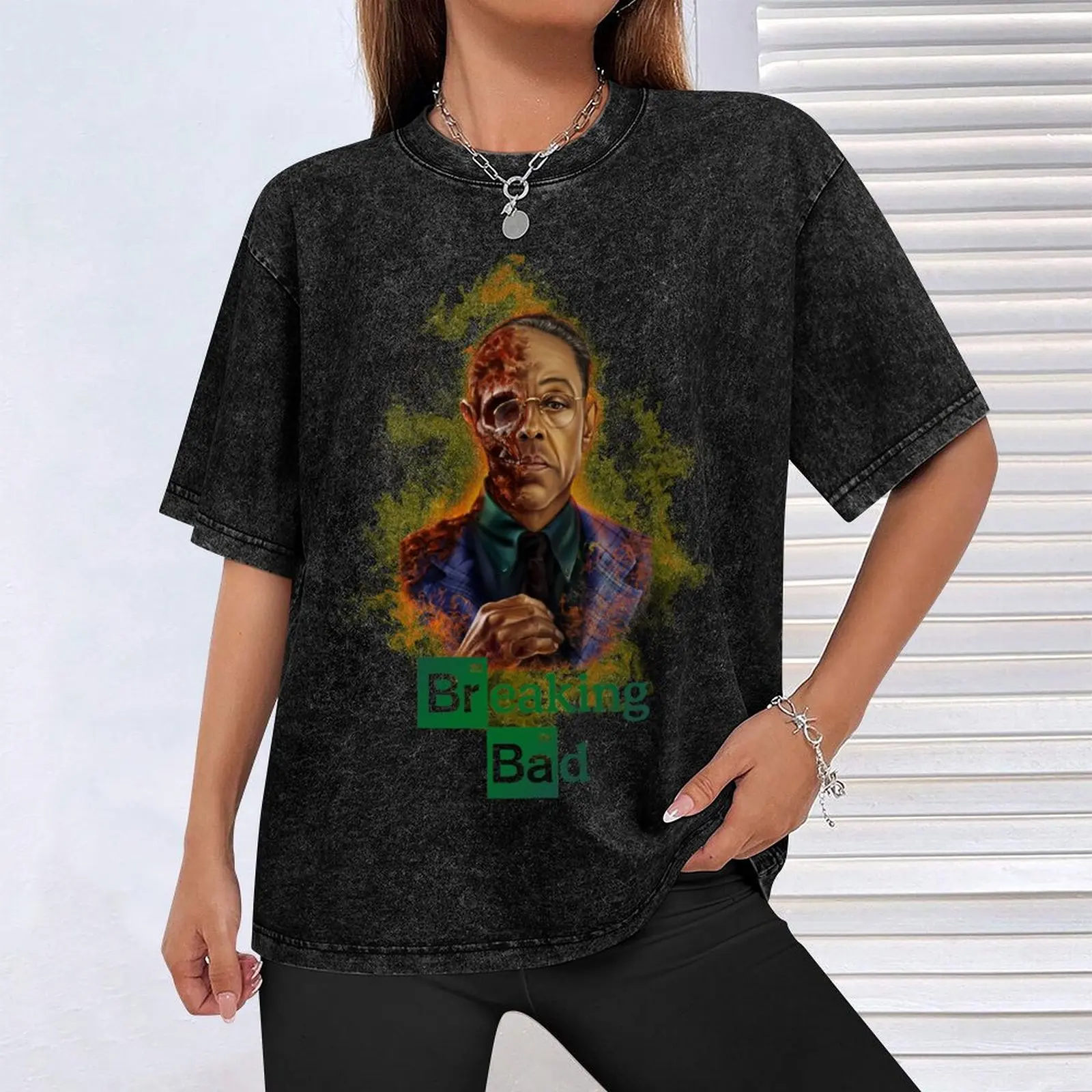 Футболка Gustavo Fring Breaking Bad хлопковые футболки с рисунком новые подарки и мужские