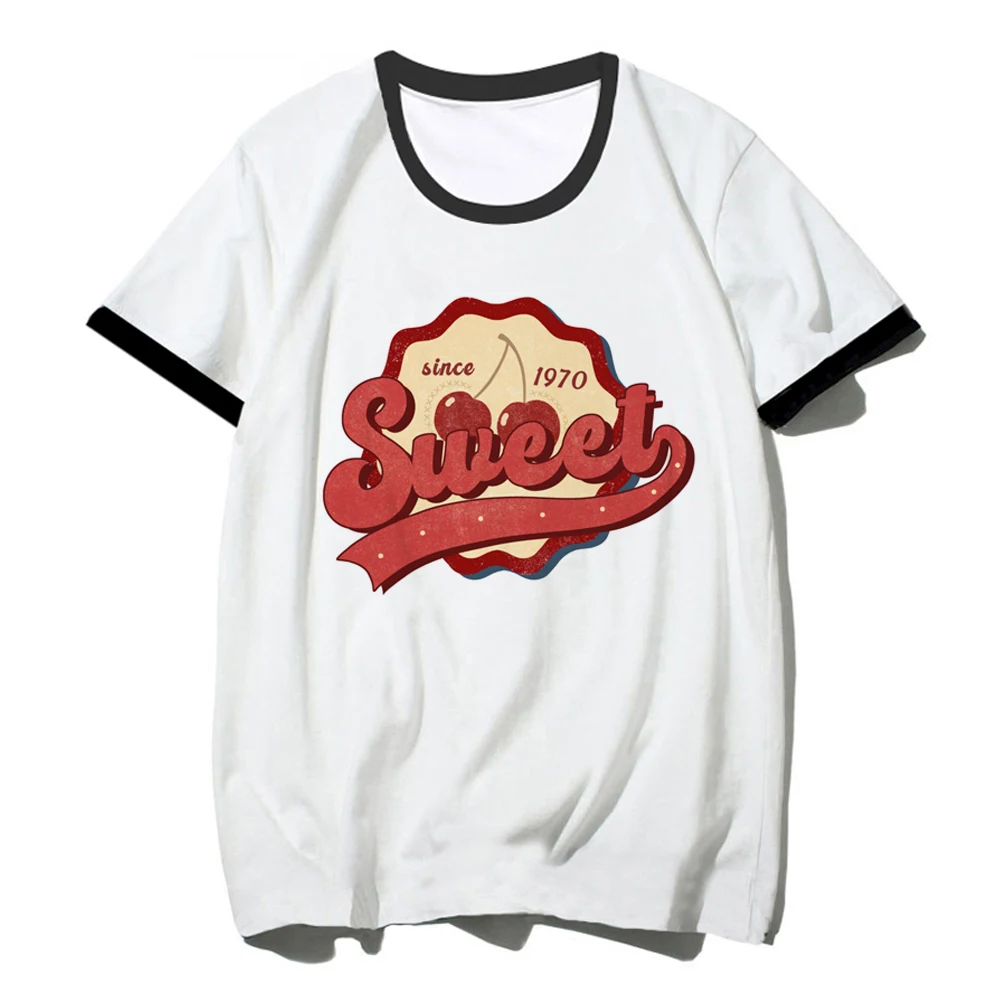 

Y2k Топ, женская футболка Манга, Женская аниме одежда