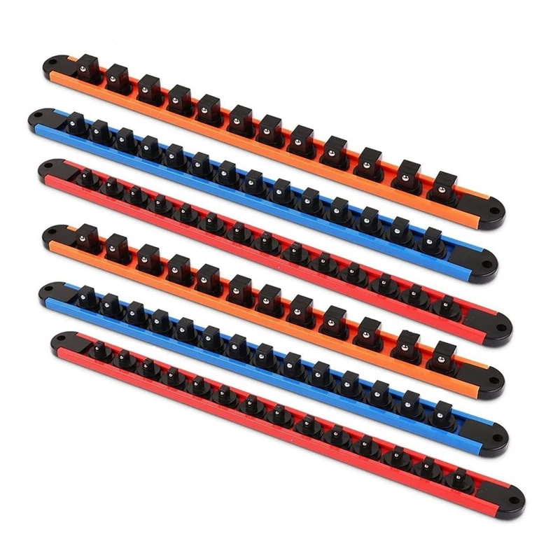 

6 шт., органайзер HORUSDY с поворотом на 360 °, зажимы 1/4 дюйма X 28, зажимы 3/8 дюйма X 28, зажимы 1/2 дюйма X 24 дюйма, держатели гнезда