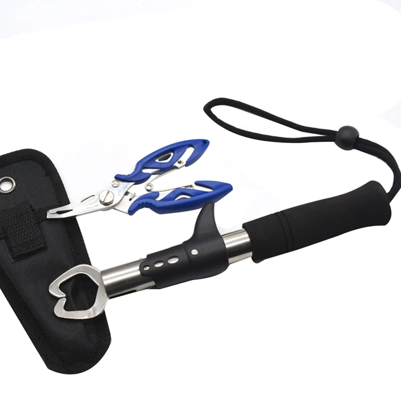 

Stainless Steel Fish Catcher + Small Lure Pliers Set Decoupling Pliers Set Fishing Supplies