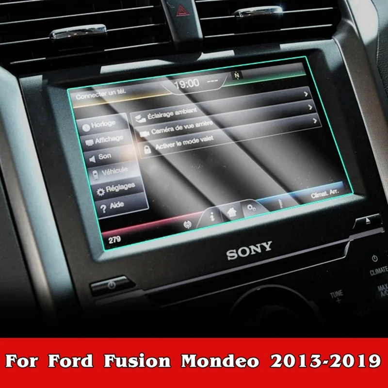 

Для Ford Fusion Mondeo 2013-2019 автомобильные аксессуары для интерьера GPS навигационный экран защитная пленка из закаленного стекла Защита от царапин
