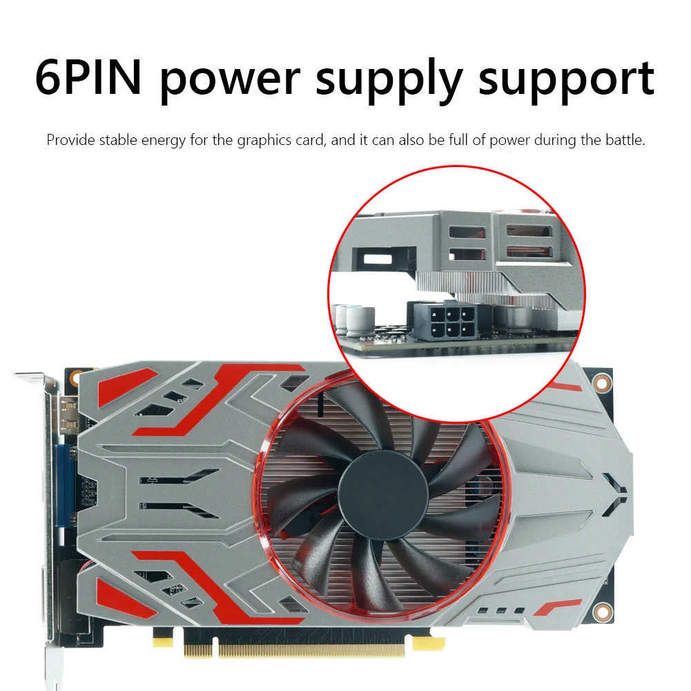 

Графическая карта GTS450 1 Гб 2 ГБ GDDR5 128 бит игровая видеокарта для настольных компьютерных игр с охлаждающими вентиляторами VGA DVI HDMI-совместима...