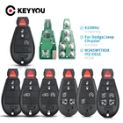 KEYYOU для Chrysler Town  Country Jeep Grand Cherokee для Dodge Caliber Journey M3N5WY783X IYZ-C01C 433 Мгц дистанционный ключ 2008-2010