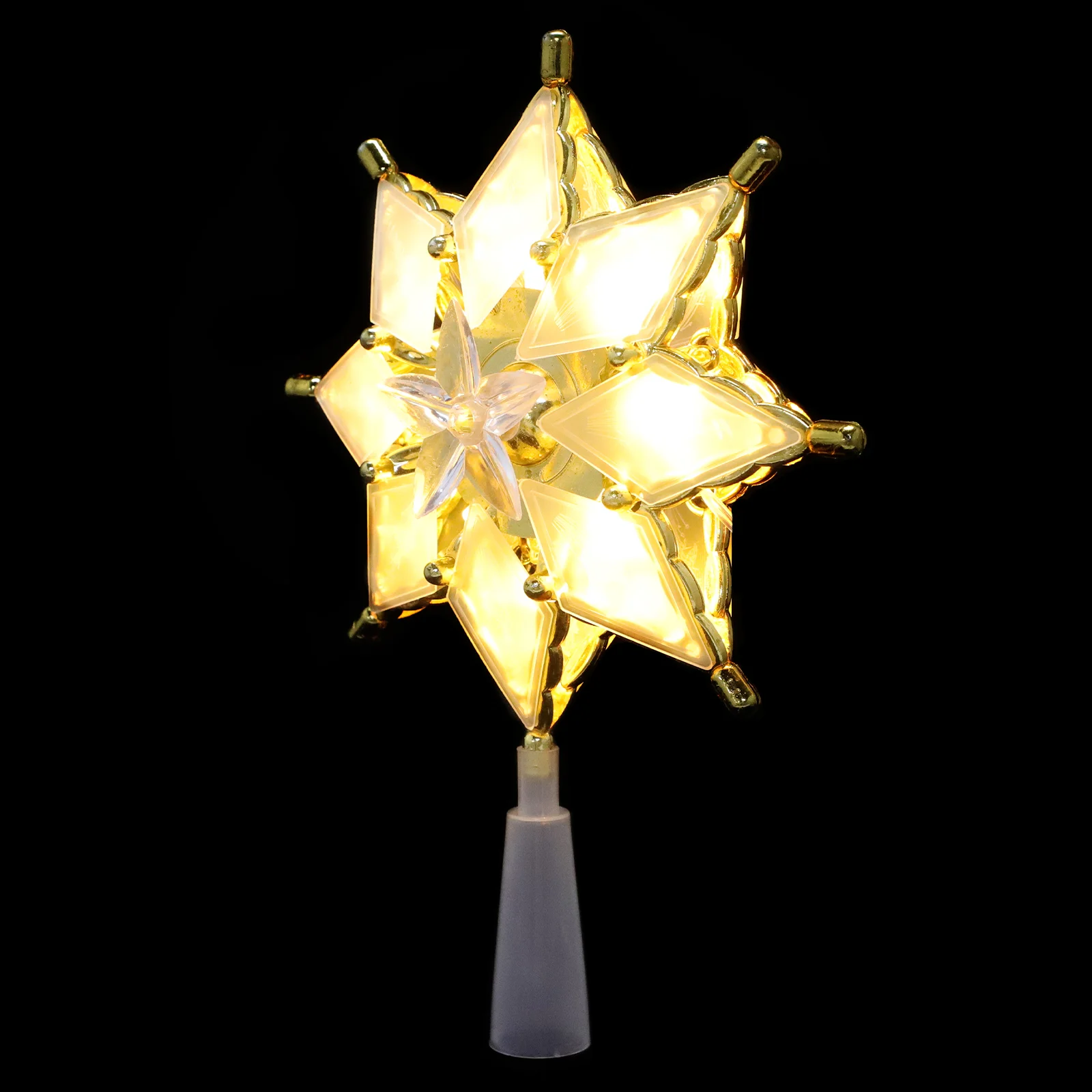 Светящийся топпер для елки светодиодные рождественские украшения