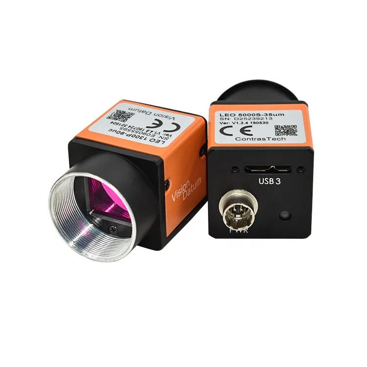 Высококачественная промышленная монохромная CMOS Micro USB3 камера LEO1300P-170UM
