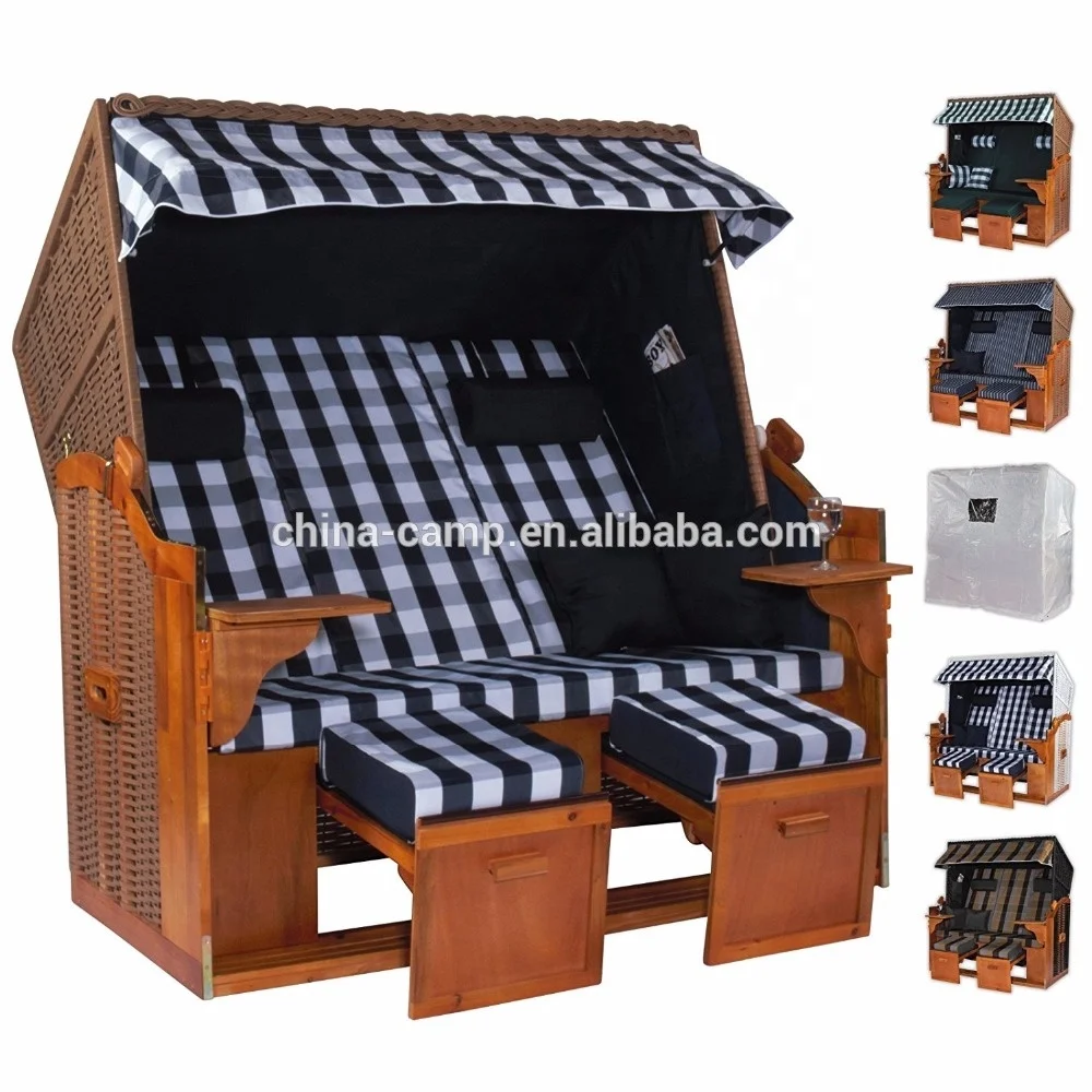 SUNLIFE-пляжное кресло для Балтийского моря на 2-3 места в сборе кирпичная Краска