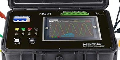 

8 Inch Display Portable Electric Energy Meter Three Phase Rogowski Coil Power Quality Analyzer PLS-MQ31