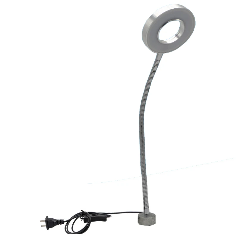 Светильник высокой яркости с кольцевой светодиодной подсветкой для профессионального оборудования станков универсального типа с ЧПУ токарного станка Punch on.