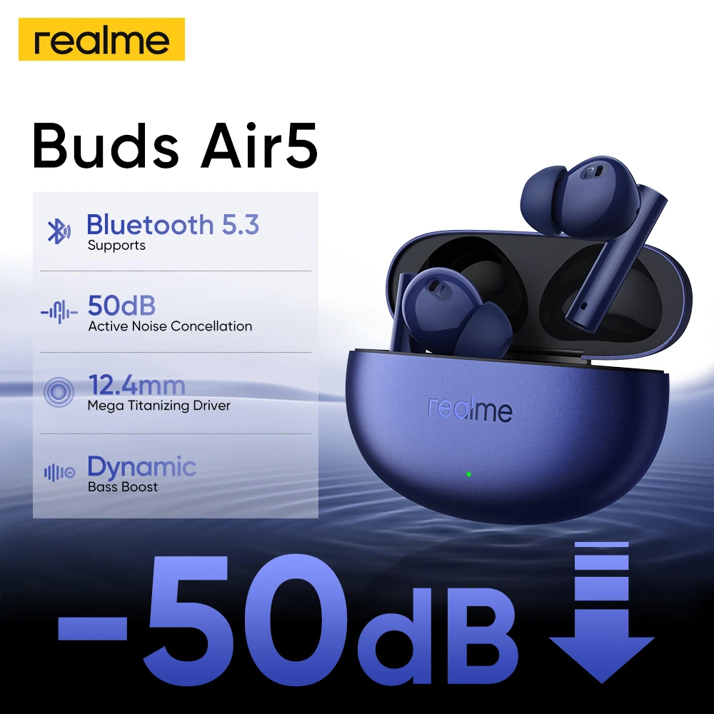 Беспроводные наушники Realme Buds Air 5 TWS