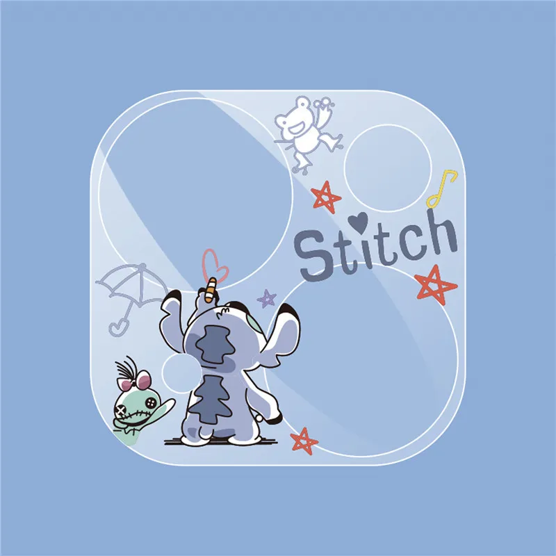 Прозрачная защитная пленка для объектива камеры Disney Stitch Iphone 13 Pro Max 12promax 11