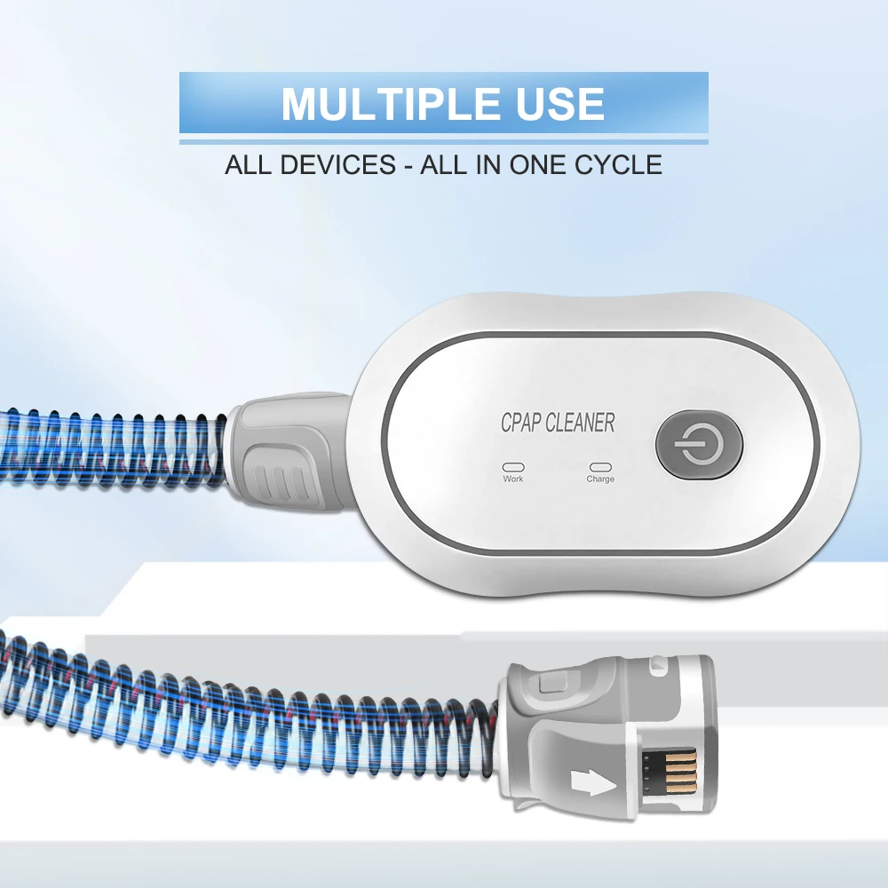 Фото Озонатор для очистки и дезинфекции CPAP-устройств: портативный бытовой стерилизатор для масок, трубок и шлангов CPAP/BiPAP-аппаратов №5