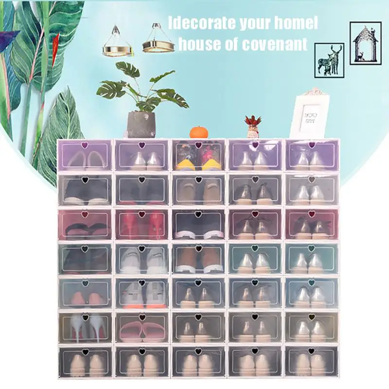

Waterproof Drawer Case Dustproof Stable Bottom Shoe Cabinet Transparent Shoe Organizer Shoe Collection Box Shoebox Shoe Boxes