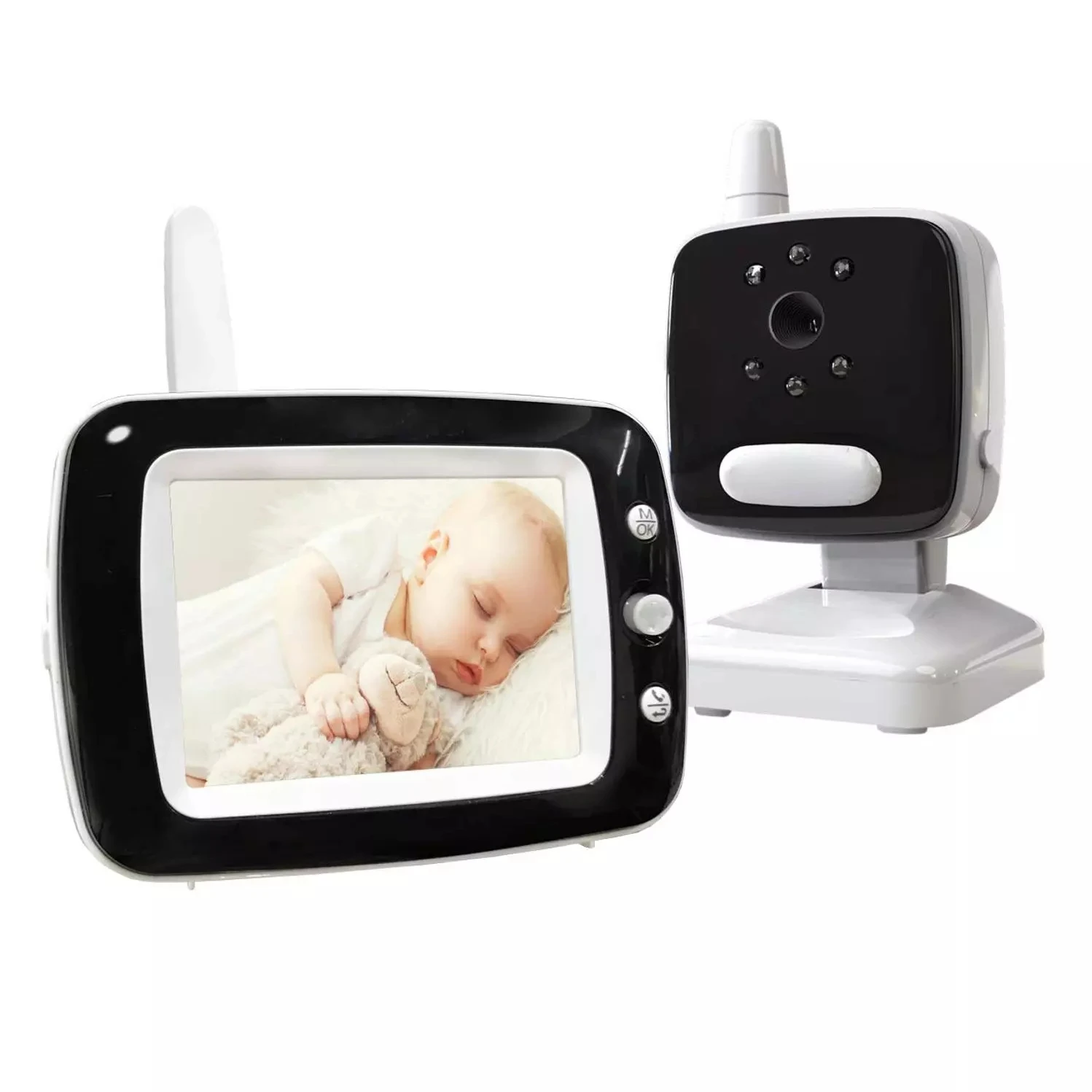 

LCD Screen Digital Video Baby Monitor 2 Way Talk Security Wireless Baby Camera Night Vision Electronic Babysitter Lullaby