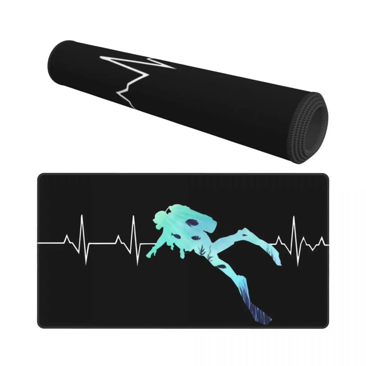 Лучший подарок для подводного плавания и дайвинга Настольный коврик клавиатуры