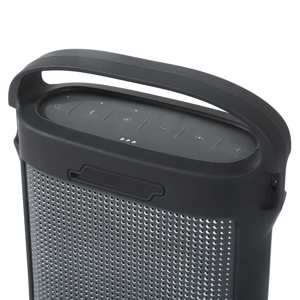 Мягкий силиконовый чехол для динамика регулируемый ремешок водонепроницаемый