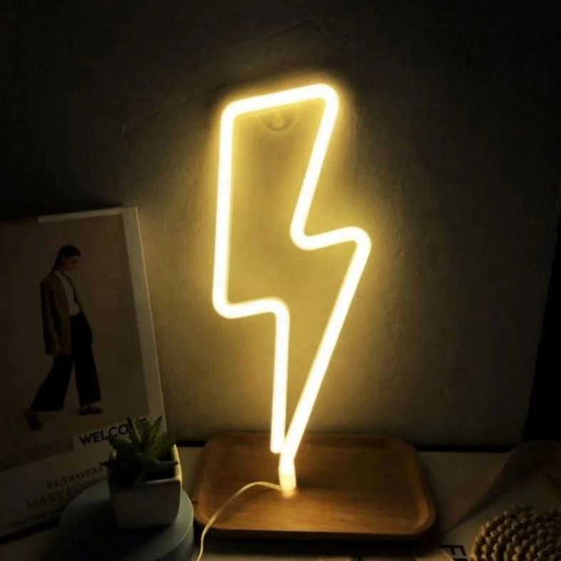 360 круглая Гибкая светодиодная неоновая Веревка огни макияж вывеска освещение