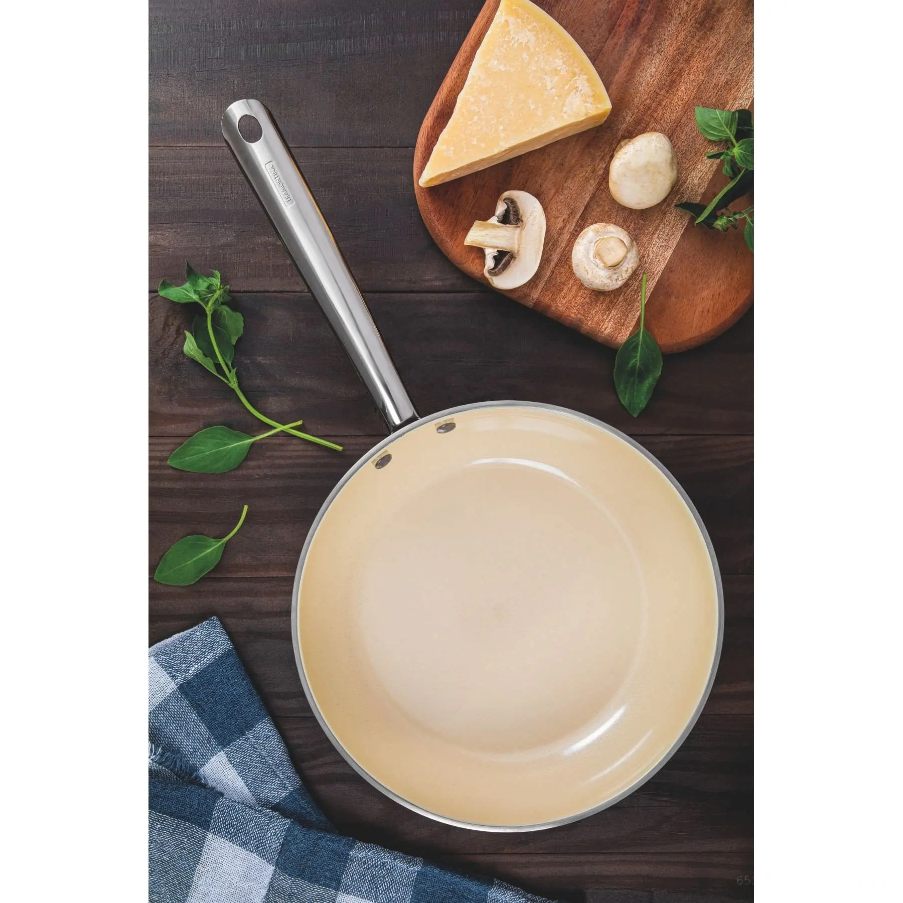 Набор керамической посуды Tramontina Una посуда из нержавеющей стали с тройным дном и